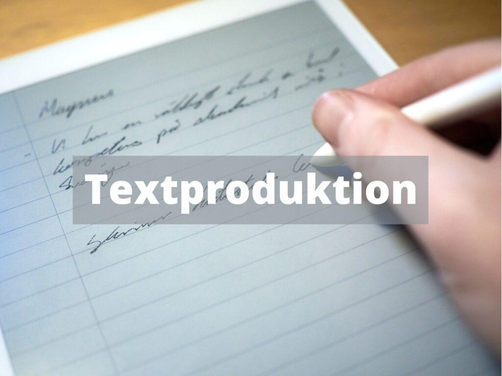 Textproduktion, textproducent, Kalmar